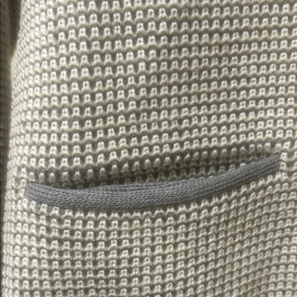 Gray Button-Up Men's or women’s sweater vintage - Picture 4 of 5